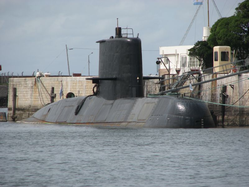 Submarino San Juan. Wikimedia Commons